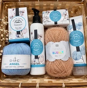 Kit laine DMC Angel avec accessoires pour crochet et artisanat créatif