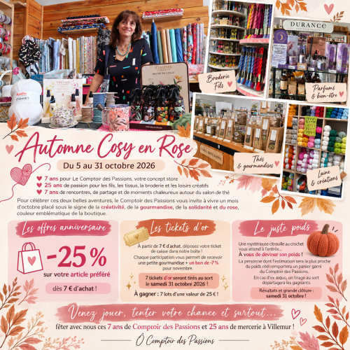 Automne Cosy en Rose